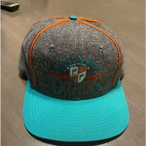 Vintage Miami Dolphins The Game Snapback Hat